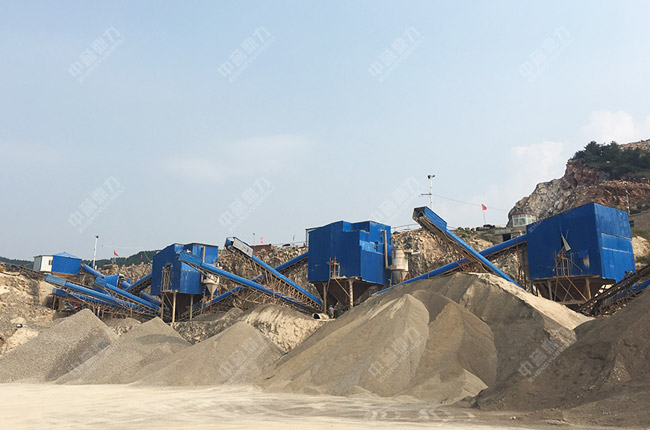 時產200噸制砂生產線案例圖片