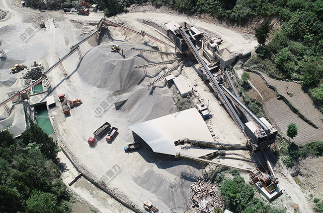 時產200噸制砂生產線案例圖片