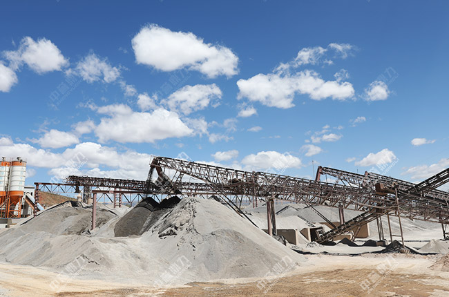 時產200噸制砂生產線案例圖片