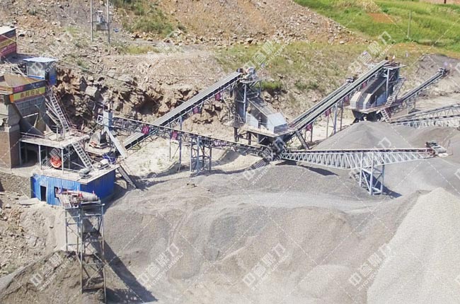 湖南衡陽礦山尾礦破碎制砂生產線 湖南衡陽礦山尾礦破碎制砂生產線