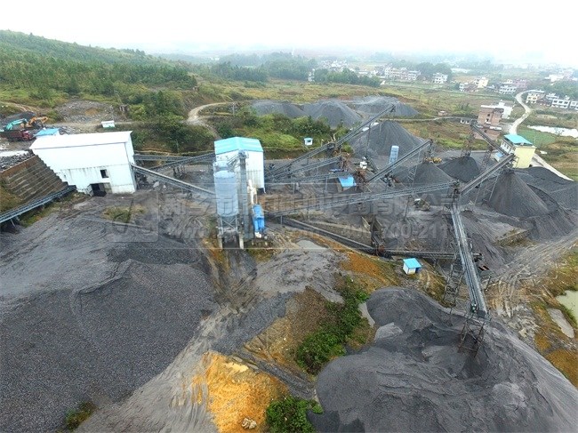 湖南衡陽石料生產線