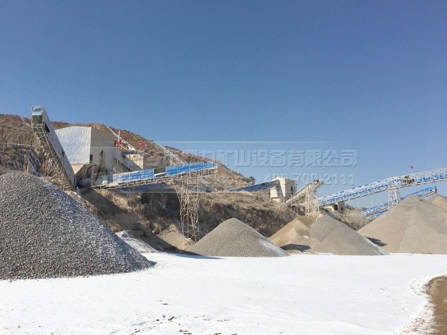 沖擊式破碎機生產現場