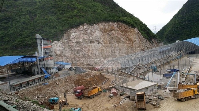 貴州立志砂石生產(chǎn)線覽