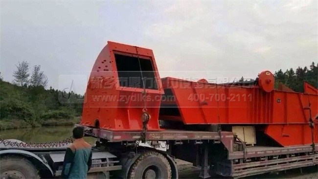 江西吉安時產200噸石料生產線安裝現場