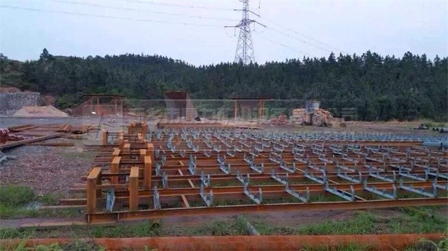 江西吉安時產200噸石料生產線安裝現場