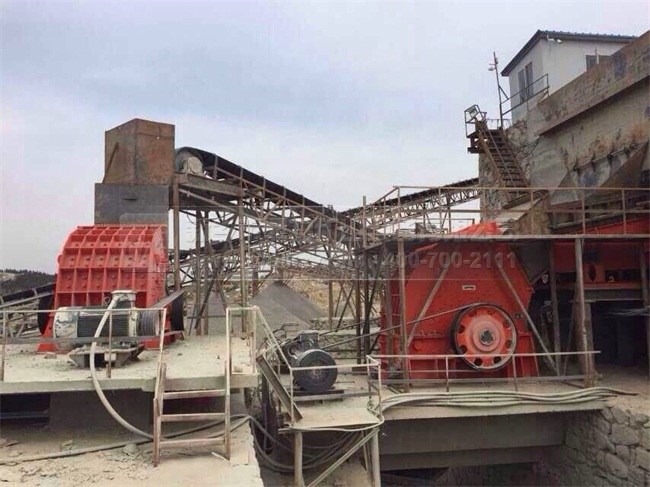 安徽淮北時(shí)產(chǎn)600-800噸石料生產(chǎn)線