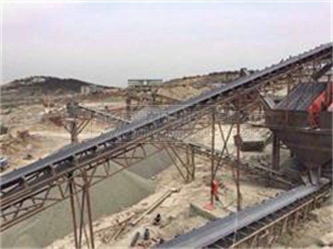 安徽淮北時(shí)產(chǎn)600-800噸石料生產(chǎn)線