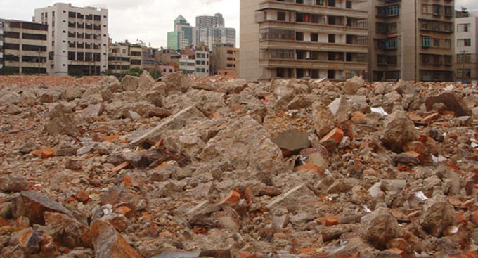 城市建筑垃圾混凝土