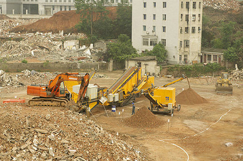 建筑垃圾生產線