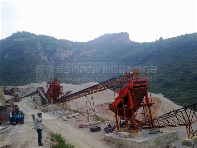 山西晉城破碎生產線