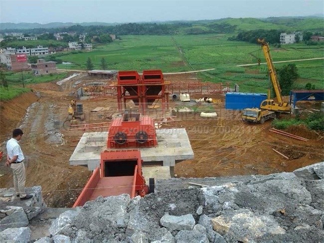 沙石料廠制砂機設備