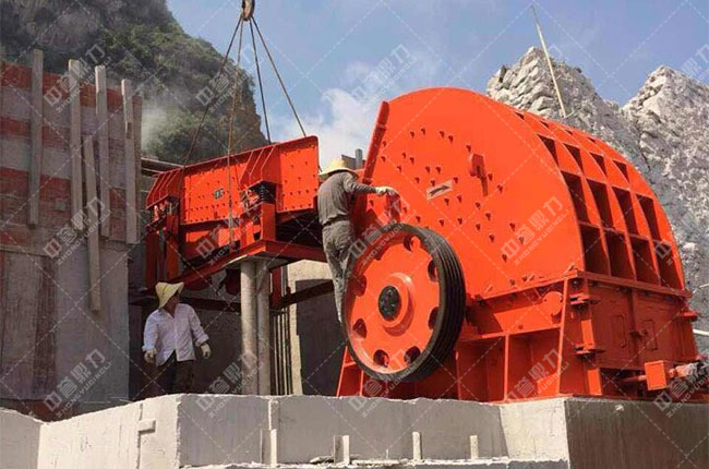 錘式破碎機安裝