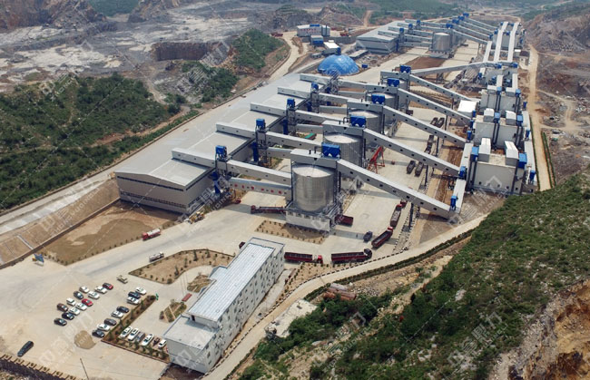 衛輝市資源有限公司大型環保石子生產線