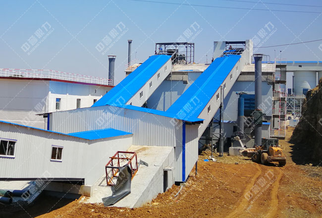 登封市嵩恒建材時產(chǎn)1200-1500噸骨料生產(chǎn)線