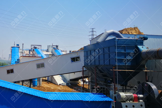 登封市嵩恒建材時產(chǎn)1200-1500噸骨料生產(chǎn)線