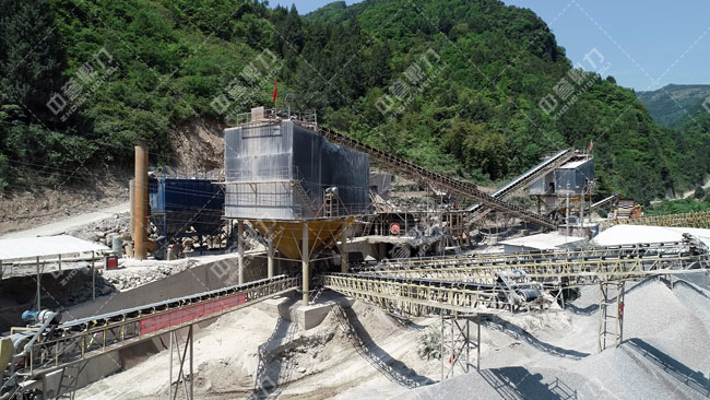 捷力礦業石子生產線