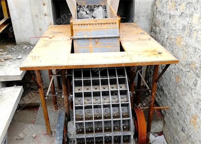 錘式破碎機用于粗碎