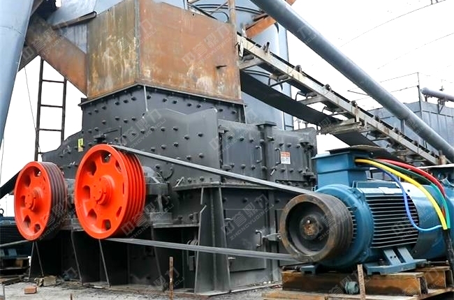 石灰石制砂機(jī)使用現(xiàn)場