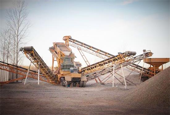 機制砂生產線現場