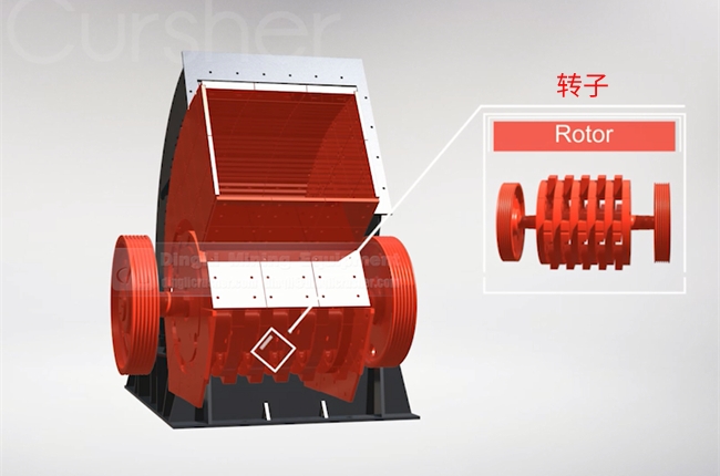 重錘式破碎機轉子