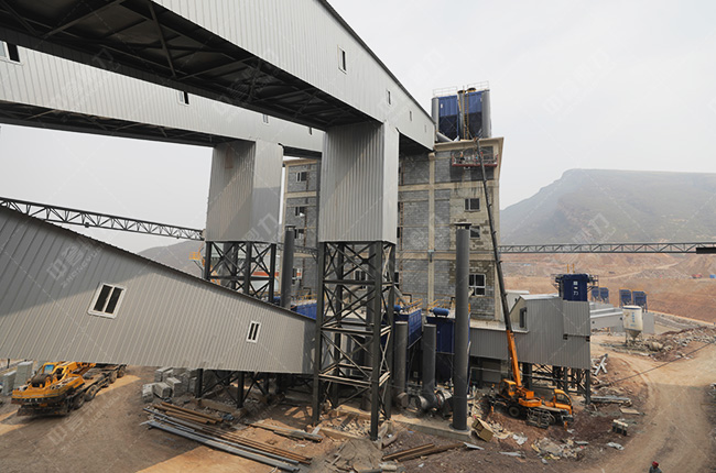 茂鑫礦業時產3000噸砂石骨料生產線