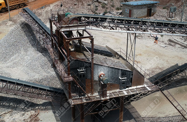 石屑制砂機生產線流程